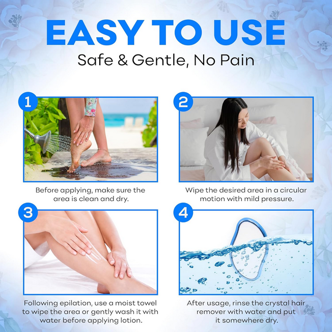 Painless Crystal Hair Remover