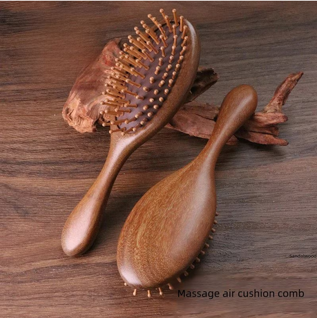 Premium Sandalwood Hairbrush - Oval