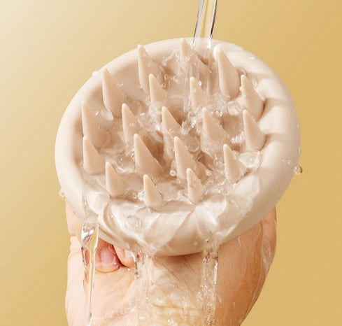 Full silicon scalp massager