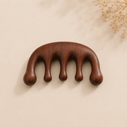 Natural Wooden Scalp Massager Comb