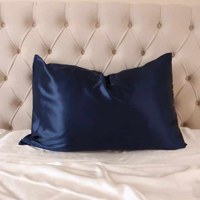 Pure Satin Silk Pillowcase – For Silky Hair
