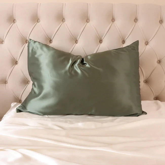 Pure Satin Silk Pillowcase – For Silky Hair