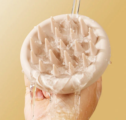 Full silicon scalp massager